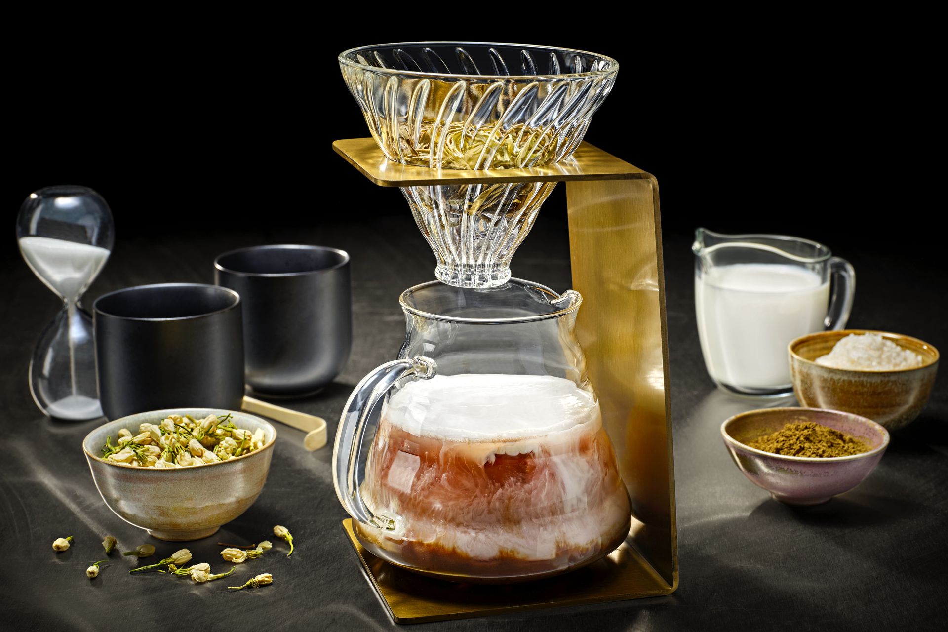 Trà sữa Earl Grey ủ rang
