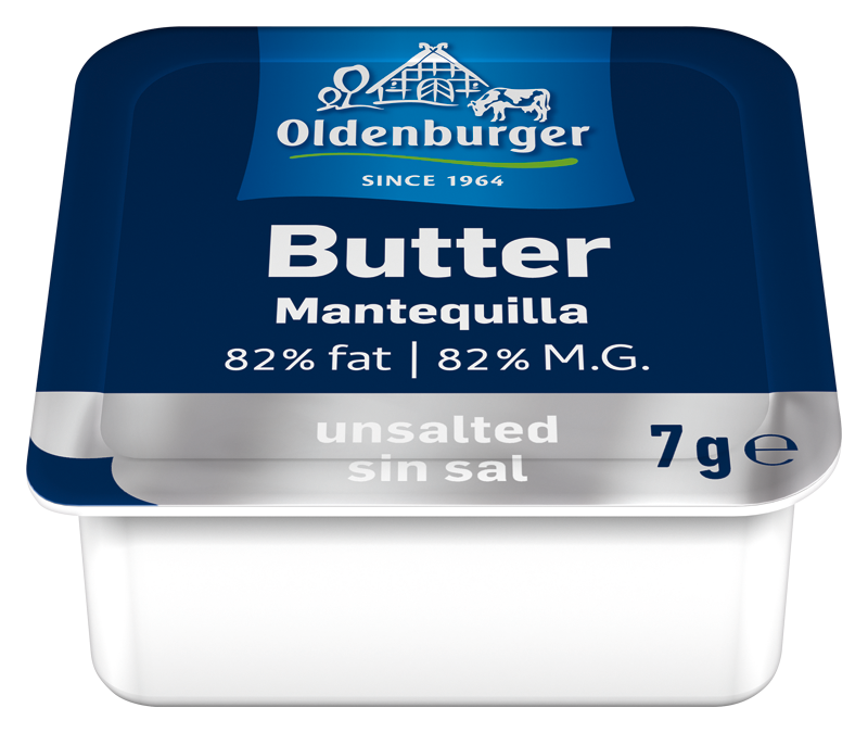 Bơ lạt hiệu Oldenburger (82% béo) 7g
